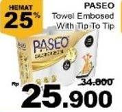 Promo Harga PASEO Toilet Tissue Elegant Emboss 220 sheet - Giant