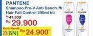 Promo Harga PANTENE Shampoo Anti Dandruff, Hair Fall Control 290 ml - Indomaret