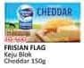 Promo Harga Frisian Flag Cheddar Cheese Box 150 gr - Alfamidi