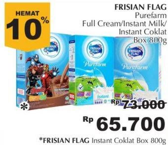 Promo Harga FRISIAN FLAG Susu Bubuk Cokelat, Full Cream, Instant 800 gr - Giant
