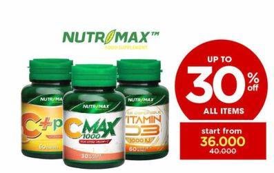 Promo Harga NUTRIMAX Product Supplement  - Watsons