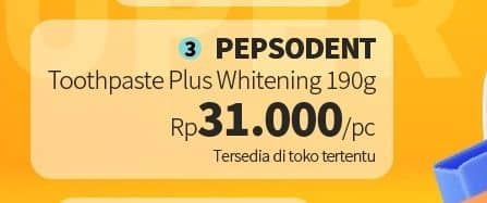 Promo Harga Pepsodent Pasta Gigi Complete 8 Actions Plus Whitening 190 gr - Guardian