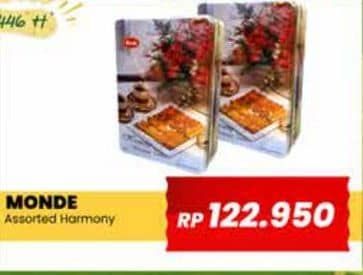 Promo Harga Monde Assortment Cookies Harmony 850 gr - Yogya