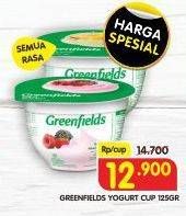 Promo Harga Greenfields Yogurt All Variants 125 gr - Superindo