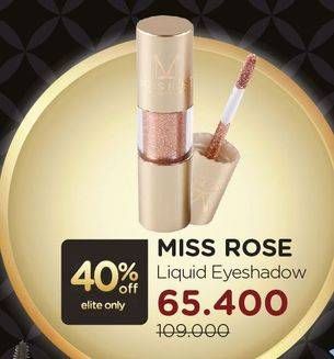 Promo Harga MISS ROSE Liquid Eyeshadow  - Watsons