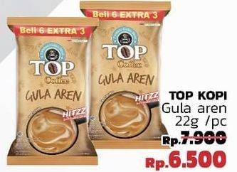 Promo Harga TOP COFFEE Gula Aren per 9 sachet 22 gr - LotteMart