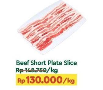 Promo Harga Beef Short Plate Slice  - TIP TOP