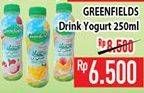 Promo Harga GREENFIELDS Yogurt Drink 250 ml - Hypermart