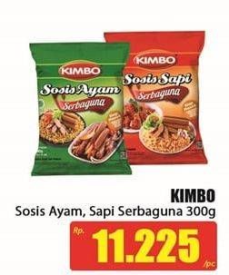 Promo Harga Kimbo Sosis Serbaguna Ayam, Sapi 300 gr - Hari Hari