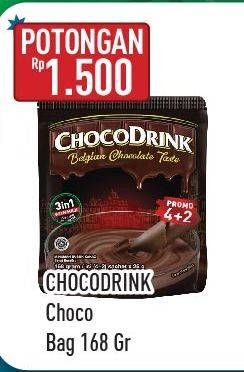 Promo Harga Choco Drink Belgian Chocolate Taste 168 gr - Hypermart