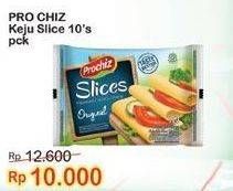 Promo Harga PROCHIZ Slices Original 170 gr - Indomaret