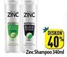 Promo Harga Zinc Shampoo 340 ml - Hypermart