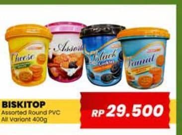 Promo Harga Biskitop Assorted Biscuits All Variants 400 gr - Yogya