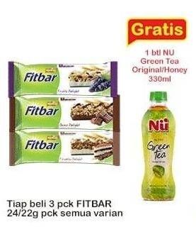 Promo Harga FITBAR Makanan Ringan Sehat All Variants 22 gr - Indomaret