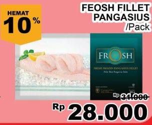 Promo Harga FROSH Fresh Frozen Pangasius Fillet  - Giant
