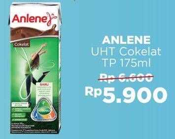 Promo Harga ANLENE Susu UHT Cokelat 175 ml - Alfamart