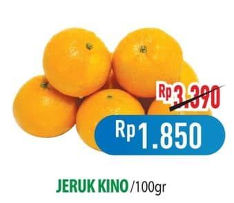 Promo Harga Jeruk Kino per 100 gr - Hypermart