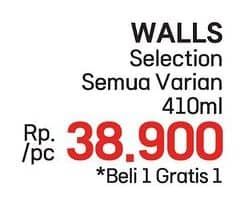 Promo Harga Walls Selection All Variants 410 ml - LotteMart