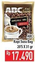 Promo Harga ABC Kopi per 20 sachet 31 gr - Hypermart