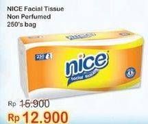 Promo Harga NICE Facial Tissue Non Perfumed 250 sheet - Indomaret