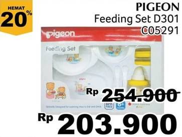 Promo Harga PIGEON Feeding Set With Training Cup  - Giant
