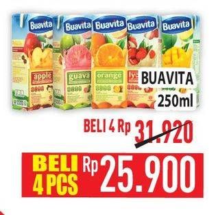 Promo Harga Buavita Fresh Juice 250 ml - Hypermart