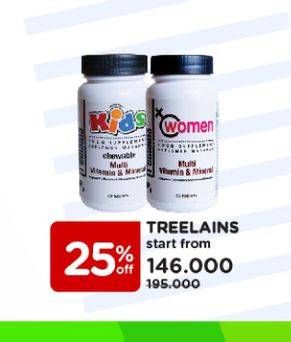 Promo Harga TREELAINS Supplement Range  - Watsons