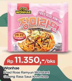 Promo Harga Wonhae Instant Ramyun Rose 120 gr - TIP TOP