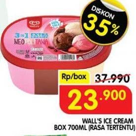 Promo Harga Walls Ice Cream 700 ml - Superindo