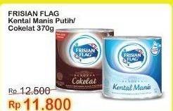 Promo Harga Frisian Flag Susu Kental Manis Cokelat, Putih 370 gr - Indomaret