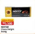 Promo Harga NABATI Nextar Cookies Brownies Choco Delight per 8 pcs 14 gr - Alfamart