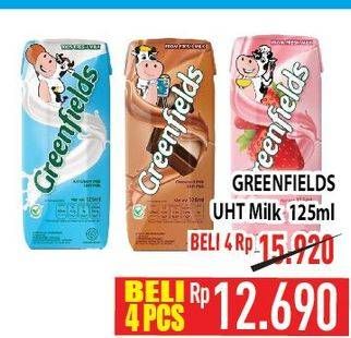 Promo Harga Greenfields UHT 125 ml - Hypermart