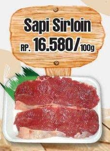 Promo Harga Daging Has Luar (Daging Sirloin) per 100 gr - Yogya