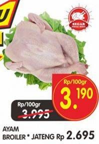 Promo Harga Ayam Broiler per 100 gr - Superindo