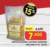 Promo Harga INDOCULINAIRE Lanting Bawang Asli Kebumen 120 gr - Superindo