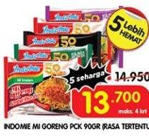 Promo Harga Indomie Mi Goreng 90 gr - Superindo