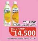 Promo Harga You C1000 Isotonic Drink Lemon Water, Orange Water 500 ml - Alfamidi