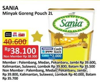 Promo Harga Sania Minyak Goreng 2000 ml - Alfamart