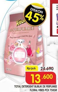 Total Detergent Powder de Perfumee