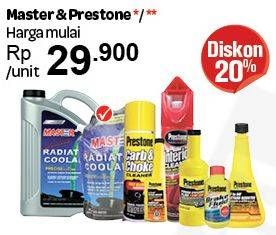 Promo Harga MASTER & PRESTONE  - Carrefour