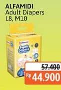 Promo Harga Alfamidi Popok Dewasa M10, L8 8 pcs - Alfamidi