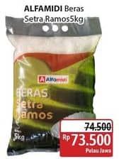 Promo Harga Alfamidi Beras Setra Ramos 5000 gr - Alfamidi