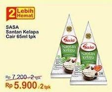 Promo Harga Sasa Santan Cair 65 ml - Indomaret