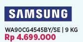 Promo Harga Samsung WA90CG4545BYSE Top Load Washer 9 kg - COURTS