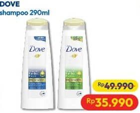Promo Harga Dove Shampoo 290 ml - Hypermart