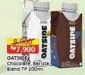 Promo Harga Oatside UHT Milk Chocolate, Barista Blend 200 ml - Alfamart