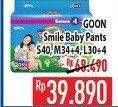 Promo Harga Goon Smile Baby Pants S40, M34+4, L30+4  - Hypermart