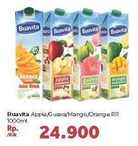Promo Harga BUAVITA Fresh Juice Apple, Guava, Mango, Orange 1000 ml - Carrefour