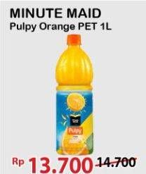 Promo Harga MINUTE MAID Juice Pulpy Orange 1000 ml - Alfamart