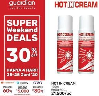 Promo Harga HOT IN Cream Nyeri Otot 120 ml - Guardian